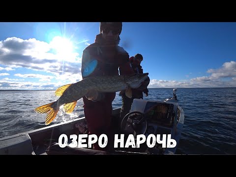 Видео: Озеро Нарочь! Осень! На что клюёт щука!