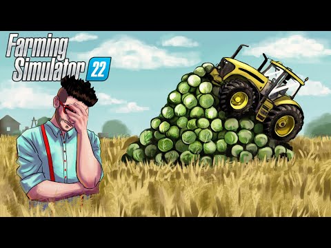 Видео: История о том, как НЕ НАДО собирать урожай! УГАР В FARMING SIMULATOR 22
