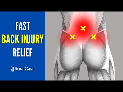 Видео: Как вылечить травму поясницы (для БЫСТРОГО ОБЛЕГЧЕНИЯ)