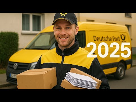 Видео: Что происходит на почте в Германии 🇩🇪 Что изменилось в работе почтальона в DHL в 2025 году 💪