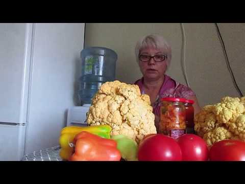 Видео: Цветная капуста в томатной заливке .