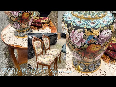 Видео: БАРАХОЛКА Германии!⚜️Два стула из ДВОРЦА! Поиски 👀 