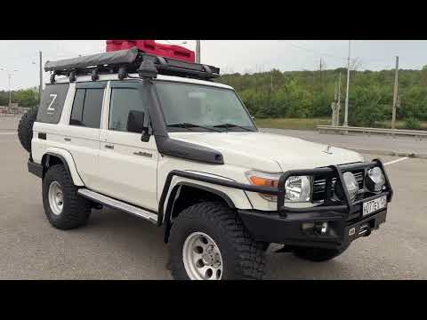 Видео: Обзор на подготовленный Land Cruiser 76