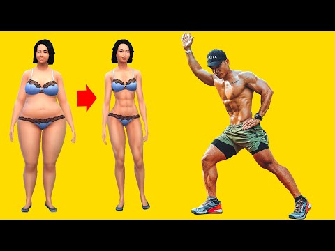 Видео: Простая высокоинтенсивная тренировка для похудения № 4