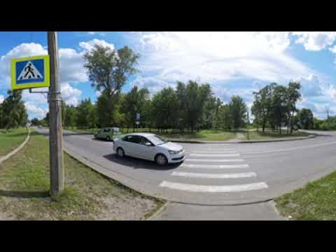 Видео: #Гомель | Чапаево - Луговая | VR #TimeLapse 8k