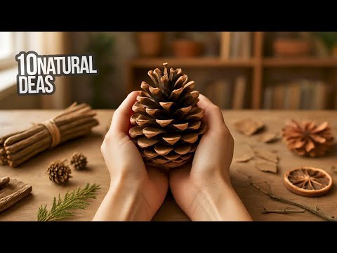 Видео: 10 потрясающих идей из натуральных материалов, они покорят ваше сердце!