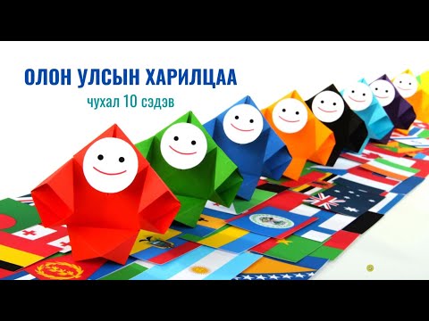 Видео: [ЭЕШ чухал 10 сэдэв] ОЛОН УЛСЫН ХАРИЛЦАА