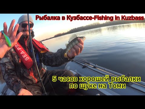 Видео: Ловим Щуку на Томи. 5 часов, на поимку 8 штук.
