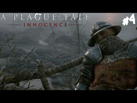 Видео: A Plague Tale: Innocence - Прохождение #4 Поле битвы.