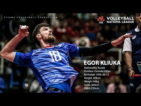 Видео: Egor Kliuka | Best Aсtions VNL 2019 ᴴᴰ