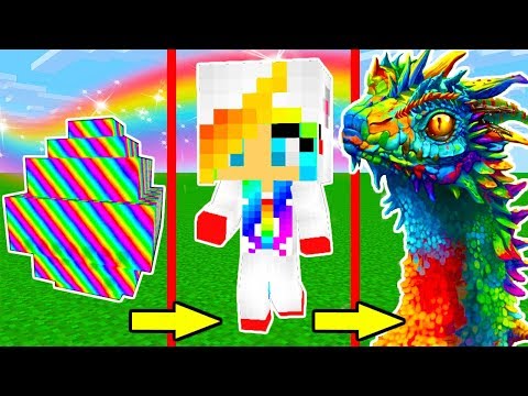 Видео: 🌈🐉 КАК МЕНЯЛАСЬ ДЕВУШКА РАДУЖНЫЙ ДРАКОН И ЕЁ ЖИЗНЕННЫЙ ЦИКЛ МАЙНКРАФТ!