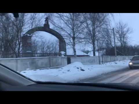 Видео: Зимой в Уварово через Ржаксу.