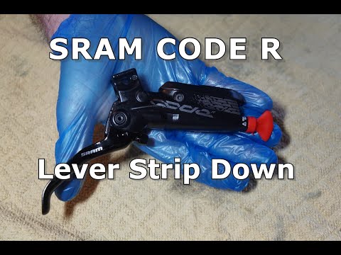 Видео: Рычаг SRAM CODE R для разборки и сборки, главный гидравлический цилиндр DOT для горного велосипед...