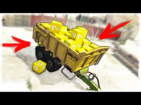 Видео: РАЗГРУЖАЙ ЛАКИ БЛОКИ В GTA ONLINE!!!