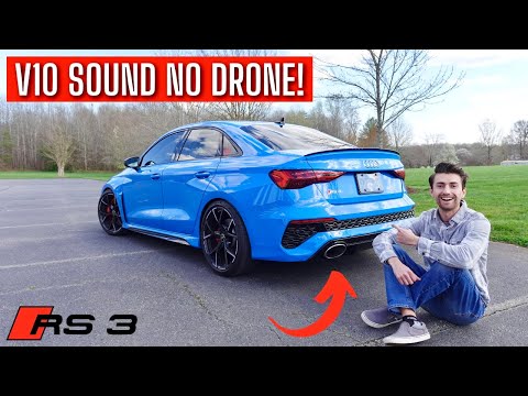 Видео: ЛУЧШИЙ ПОЛНЫЙ ВЫХЛОП для Audi RS3! Без гула и шума!