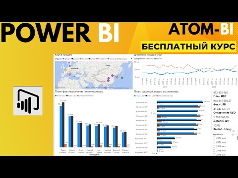 Видео: Power BI  Урок 1-03 Строим модель данных в Power BI для дашборда по продажам