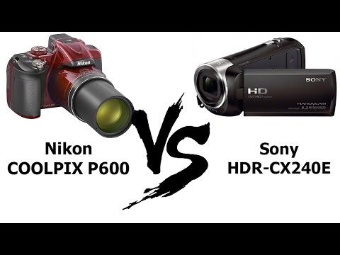 Видео: Тест «Сравнение фото и видео съёмки Sony HDR-CX240E и Nikon COOLPIX P600»