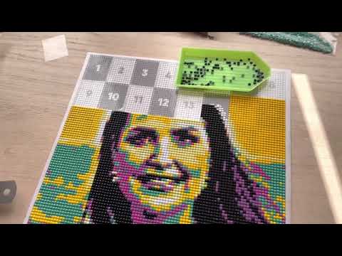 Видео: Qbrix Алмазная мозаика | НАШЕ ТВОРЧЕСТВО | В ГОСТЯХ У МАМЫ   VLOG:13.05.22