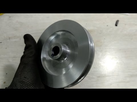 Видео: Шкив из алюминия для тв 6