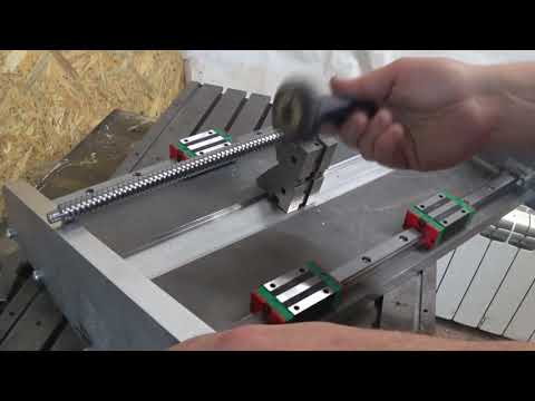 Видео: Обновление станка ЧПУ, Ось Х