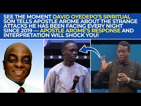 Видео: Посмотрите, как апостол Аромэ отреагировал на семилетнее путешествие духовного сына Дэвида Ойедеп...