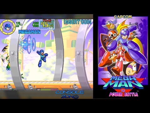 Видео: Mega Man: The Power Battle (MAME) - прохождение игры (сценарий Megaman 4-6)