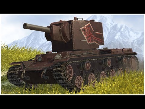 Видео: КВ-2 • 4.3К УРОНА • 5 ФРАГОВ • WoT Blitz