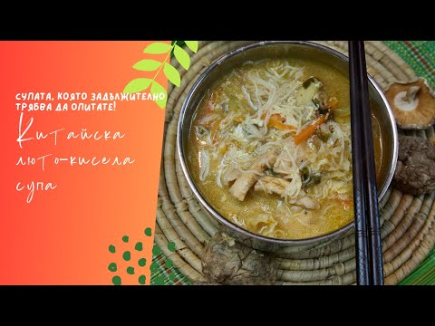 Видео: Перфектната супа за студените зимни вечери - Китайска люто-кисела супа