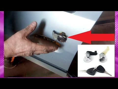 Видео: ЗАМЕНА ЛИЧИНКИ  ЗАМКА (РУЧКИ) ДВЕРИ РЕНО ЛОГАН, САНДЕРО, ДАСТЕР ЛАРГУС,.. CAP DOORS