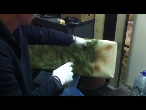 Видео: Красим в хаки милитари защитный цвет