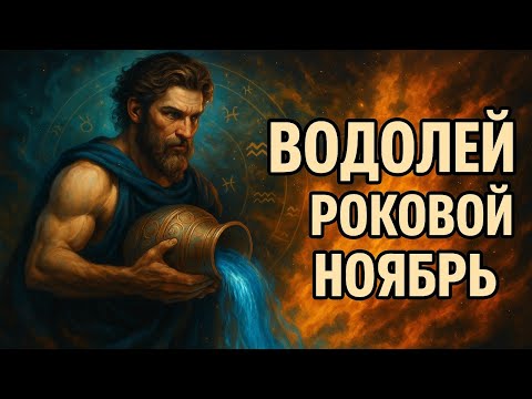 Видео: Роковой ноябрь для Водолея.Месяц прозрения и возрождения.