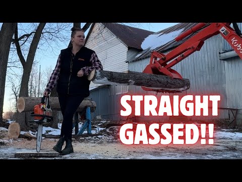 Видео: Бензопила Stihl MS170! Прямой газ? Поршень забит? Заработает ли? Отличная пила!