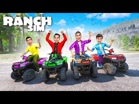 Видео: РАНЧОДА 4 КВАДРОЦИКЛ САТЫП АЛЫП ЖАРЫСТЫҚ! КІМ ЖЕҢІМПАЗ БОЛДЫ? RANCH SIMULATOR