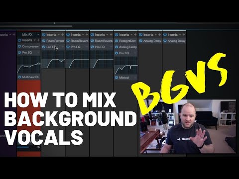 Видео: Как микшировать бэк-вокал