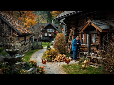 Видео: Самая изолированная деревня Швейцарии🇨🇭Горная деревня в пасмурную погоду!