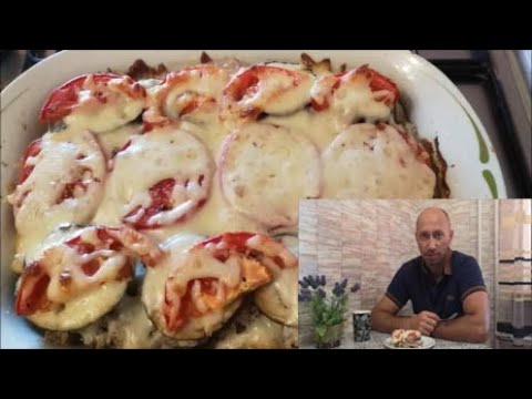 Видео: Запеканка из баклажанов с фаршем. СЫТНЫЙ ужин на всю семью