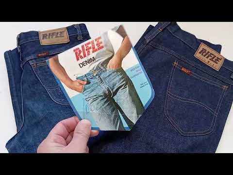 Видео: Эталонный Итальянский RIFLE . Джинсы из прошлого.