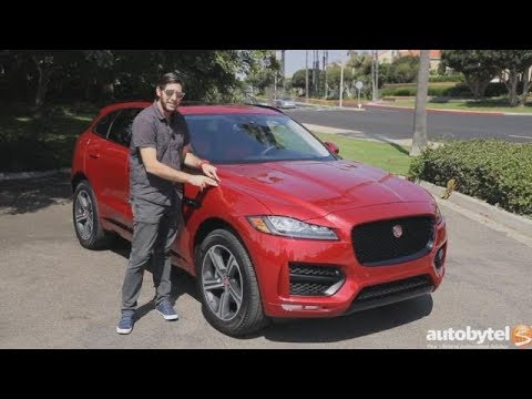 Видео: Видеообзор тест-драйва Jaguar F-Pace 25t R-Sport 2018 года