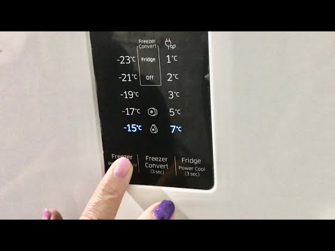 Видео: Настройка холодильника Samsung RT29K5452WW/ML - Setting up the refrigerator