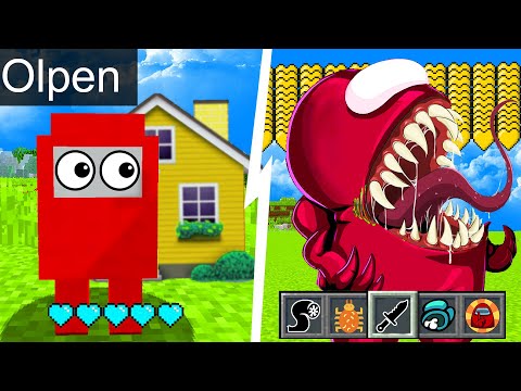 Видео: Я прожил 100 Дней за ПРЕДАТЕЛЯ АМОНГ АС в Майнкрафте Among US Imposter В MINECRAFT