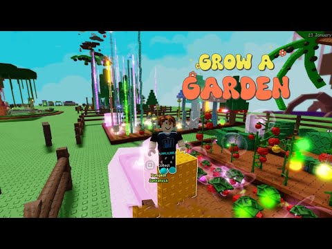 Видео: Grow a garden in Roblox | РАЗНОЦВЕТНЫЕ ЯГОДЫ 🍒🍓🍉🍇 #6