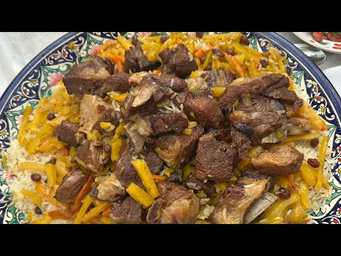 Видео: ОШИ СОФИ ПО-БУХАРСКИ В КАЗАНЕ НА КОСТРЕ, BUKHARA PILAF