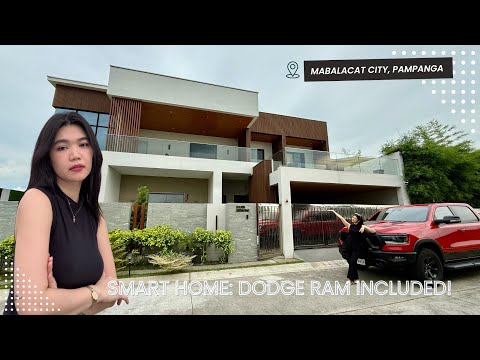 Видео: Экскурсия по дому № 30 | Впечатляющий дом в Пампанге, построенный по индивидуальному заказу, с пи...