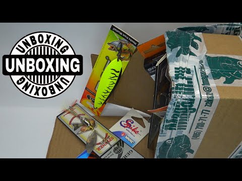 Видео: Распаковка рыболовной посылки с блеснами, балансирами и тейл-спиннерами по заказу Fmagazin