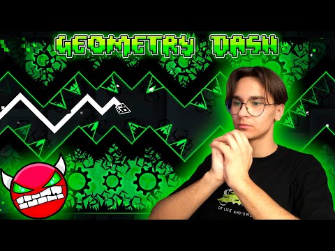 Видео: 15 000 ПОПЫТОК... МОЙ НОВЫЙ ХАРДЕСТ!!! (Прохождение Forest Temple)! ► Geometry Dash #61