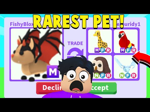 Видео: Я обменял *МЕГА ДРАКОНА-ЛЕТУШКУ* на это... (Adopt Me Rich Trades)