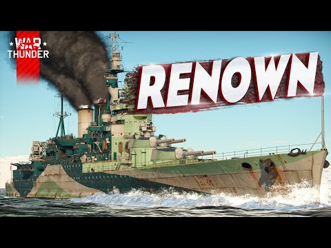 Видео: 🔥HMS RENOWN🔥 в  War Thunder ⚓