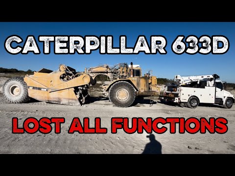Видео: Ремонт муфты привода Caterpillar 633D.