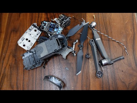 Видео: Полная разборка DJI Mavic 2 Pro - инопланетные технологии ???