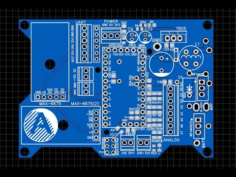Видео: Универсальная система с мк ATmega 328P (Arduino Pro Mini) на плате. Электронизация мотоцикла 2.0